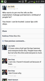 Screenshot by 11165765 - Facebook Post by Jon Swfc - Requesting Exploit Information