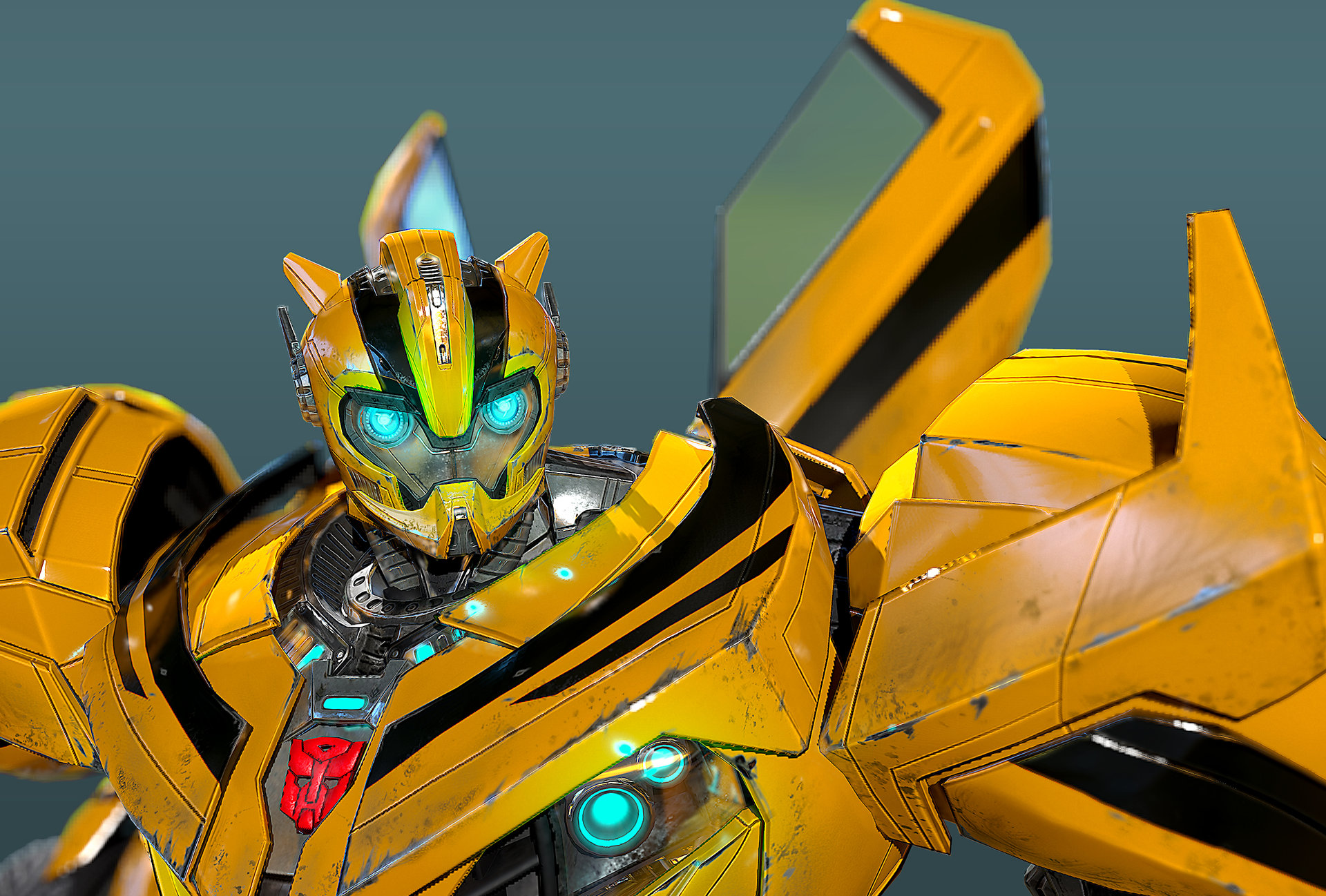 Bumblebee Transformers Robot Defenders Roblox Roleplay - 