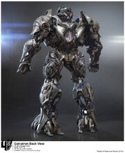 Galvatron back view