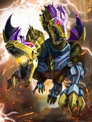 Transformers Prime Twinstrike Beast Mode