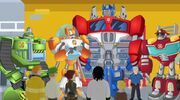 Rescue Bots Quarry's Quarry Bots Discussing Rescanning