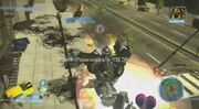 TF The Game Ironhide Defeating Allspark Drones