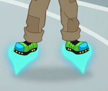 Cody's Anti-gravity sneakers
