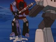 Fire on the Mountain Sideswipe and Wheeljack Dig