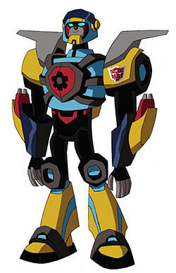 transformers animated hot shot