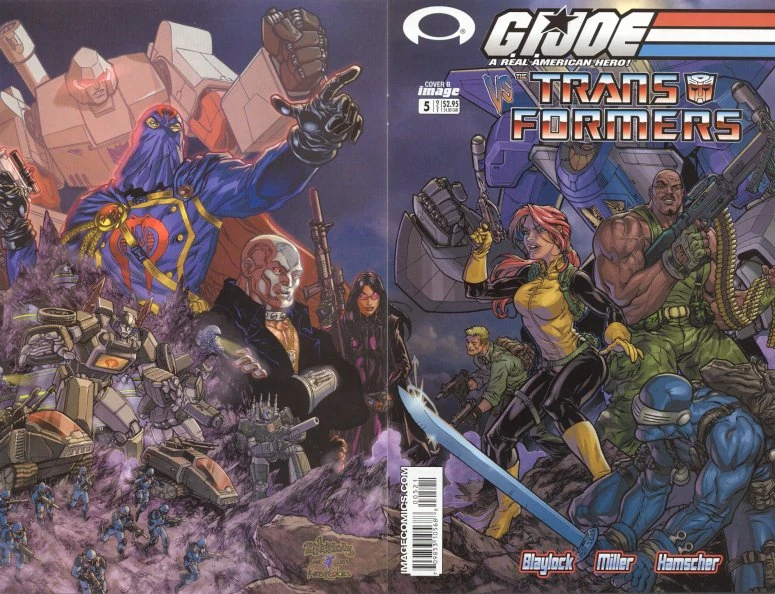G.I. Joe vs. the Transformers issue 5 Teletraan I The Transformers