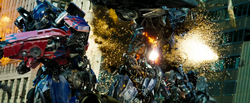 Optimus Prime vermoord Shockwave
