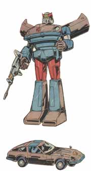 Kékvillám - Bluestreak in Marvel Comics