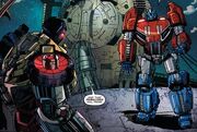 Fall of Cybertron Part 1 Optimus and Grimlock