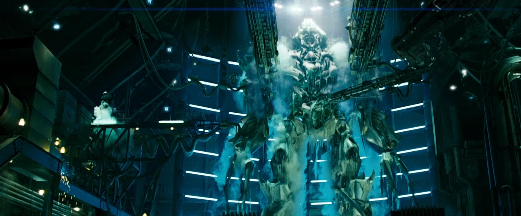 Image Megatron in Hoover Dam.png Transformers wiki FANDOM powered