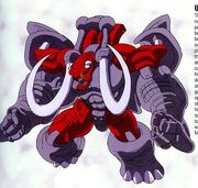 Beast Wars Sourcebook Maximal Ironhide Robot