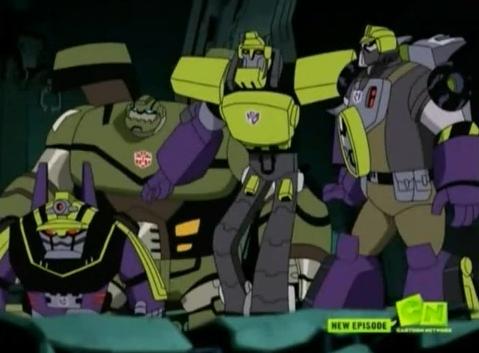 transformers animated three's a crowd