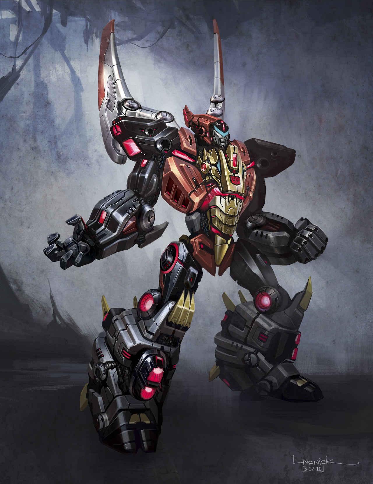 transformers red swoop