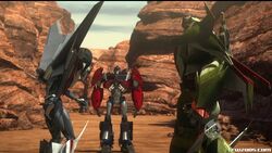 Skyquake and Prime with Screamy
