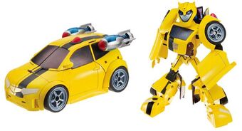 transformers animated bumblebee toy