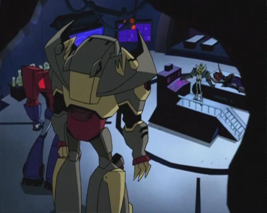 Изображение Transformers Animated Optimus and Grimlock Saving