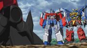 Optimus Exprime Helps GoKenzan