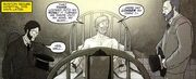 Sector 7 Issue 1 Walter Wells and Joseph Simmons Meeting With Archibald Witwicky