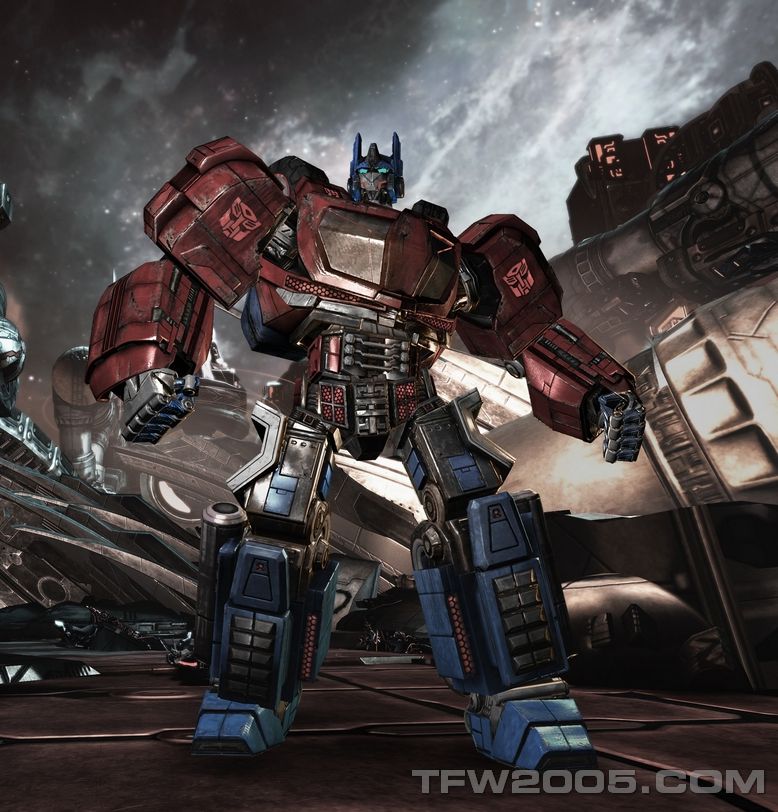 transformers war for cybertron game optimus prime