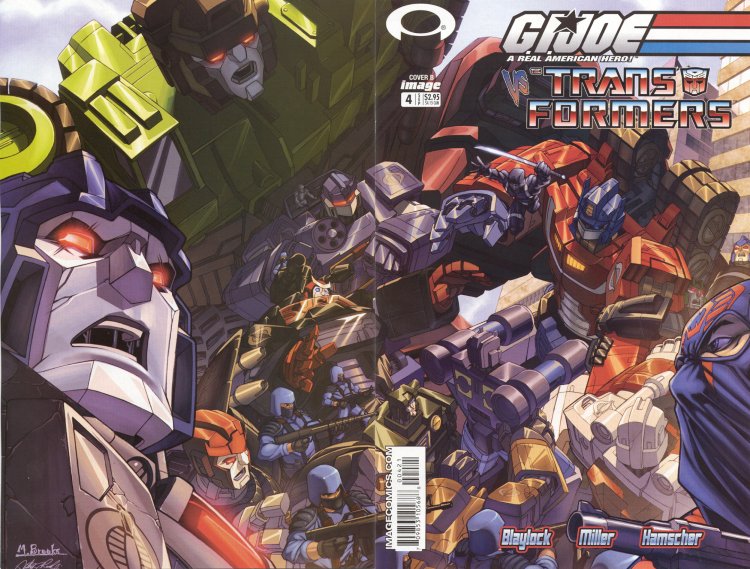 G.I. Joe vs. the Transformers issue 4 Teletraan I The Transformers