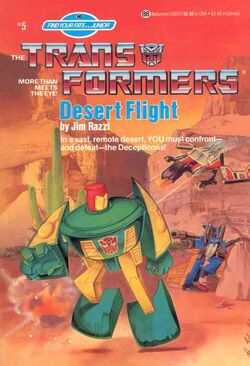 Desert flight