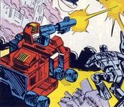 Marvel UK Transformers 001 Optimus Prime Cybertronian Vehicle Mode