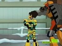 Wreck Gar with Wrapped up Bumblebee