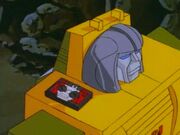 Divide and Conquer Laserbeak on Brawns Shoulder
