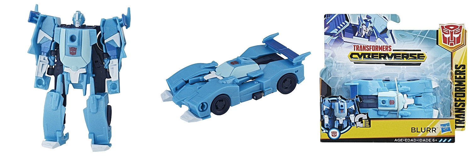 transformers cyberverse blurr toy