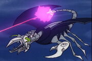 Asteroid bird alien firing