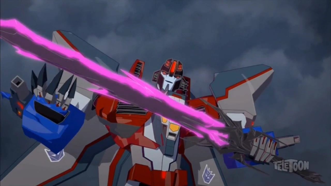 Image Starscream with the Dark Star Saber..png Transformers