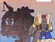 Metrowars Omega Supreme Looks at Built Metroplex