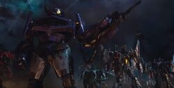 Shockwave and Decepticon Bumblebee