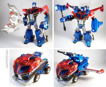 TFAnimatedVoyagerWingbladeOptimusPrimetoy