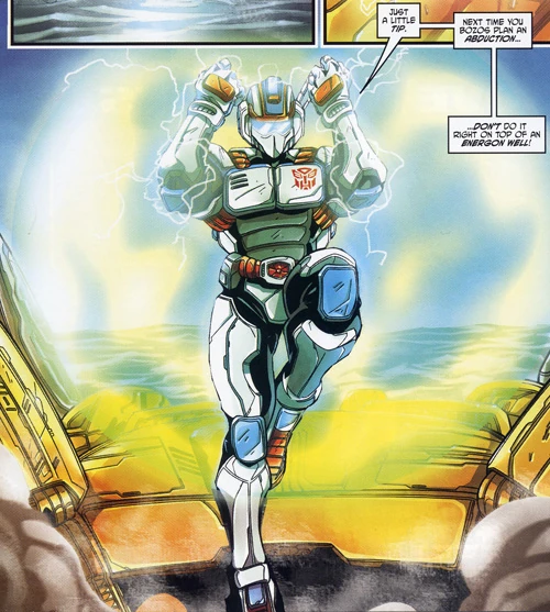 Image Kicker Comic Suited.jpg Teletraan I The Transformers Wiki