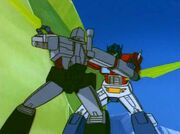 Fire in the Sky Optimus and Megatron Crystal Duel