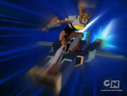 Jetfire rides Jetstorm