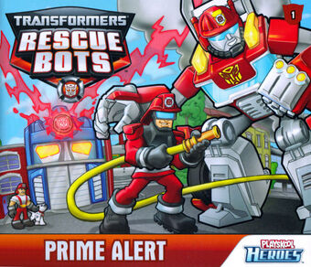 transformers rescue bots fire station prime