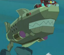 DeepTrouble Shark submarine