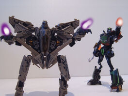 Starscream and Mixmaster MTME
