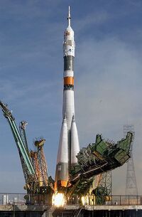 Baikonur Cosmodrome in Kazakhstan