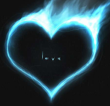 image ws blue heart in fire 1680x1050 jpg travel wiki fandom