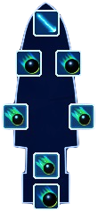 Pirate Man-o-War Layout