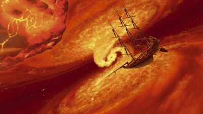 Image result for treasure planet black hole