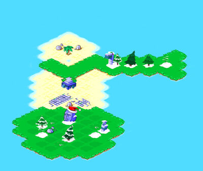 Snowman Island unlocked