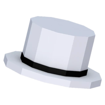 white top hat