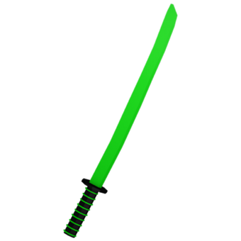 Green Katana Treasure Quest Wiki Fandom - roblox treasure quest katana