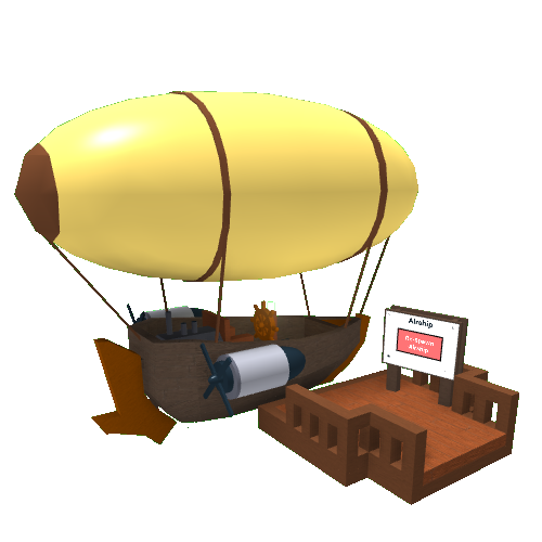 Airship Treelands Wikia Fandom - roblox blimp wars