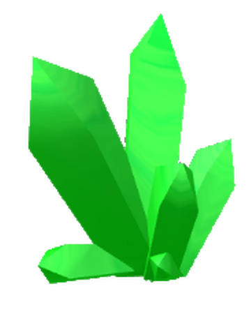 Green Crystal Treelands Wikia Fandom - roblox treelands yellow crystals