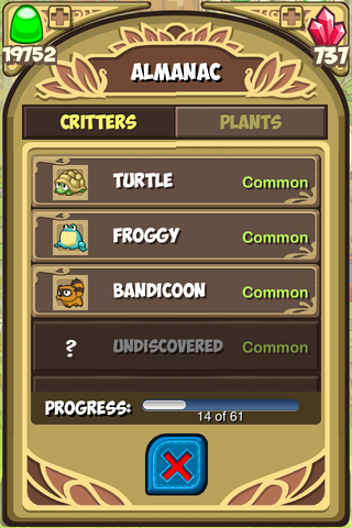 Almanac critters